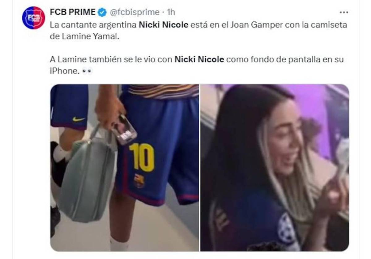 La decisión que Lamine Yamal tomó en su relación con Nicki Nicole y así fueron captados infraganti en Mónaco