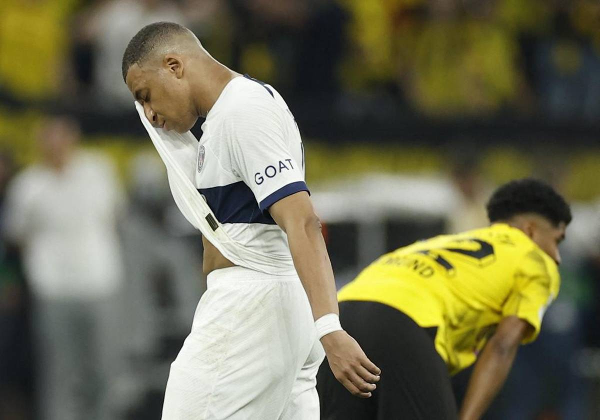 El motivo del enfado de Mbappé, el problema de Luis Enrique y el festejo del Dortmund tras ganar a PSG en Champions