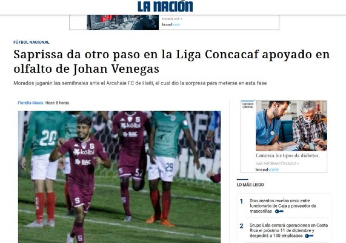 'Monstruo solo uno', lo que dicen los medios y periodistas después del Saprissa-Marathón