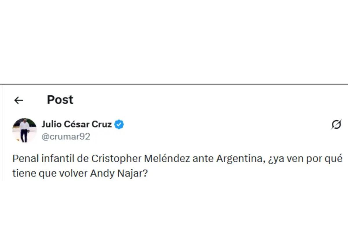 Tras caer ante Argentina, la prensa señala el culpable y pide un regreso: Ya ven