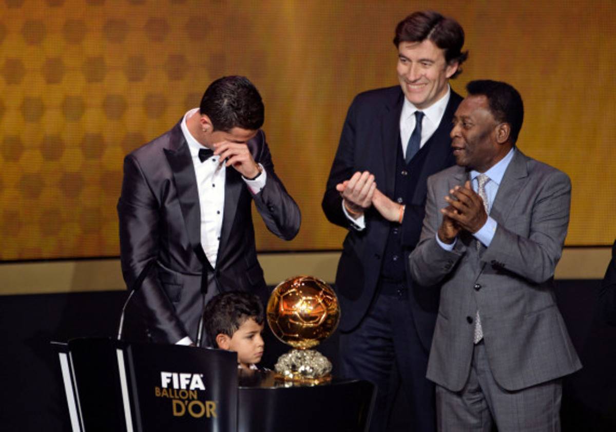 VIDEO: Las lágrimas de Cristiano Ronaldo tras ganar el Balón de Oro