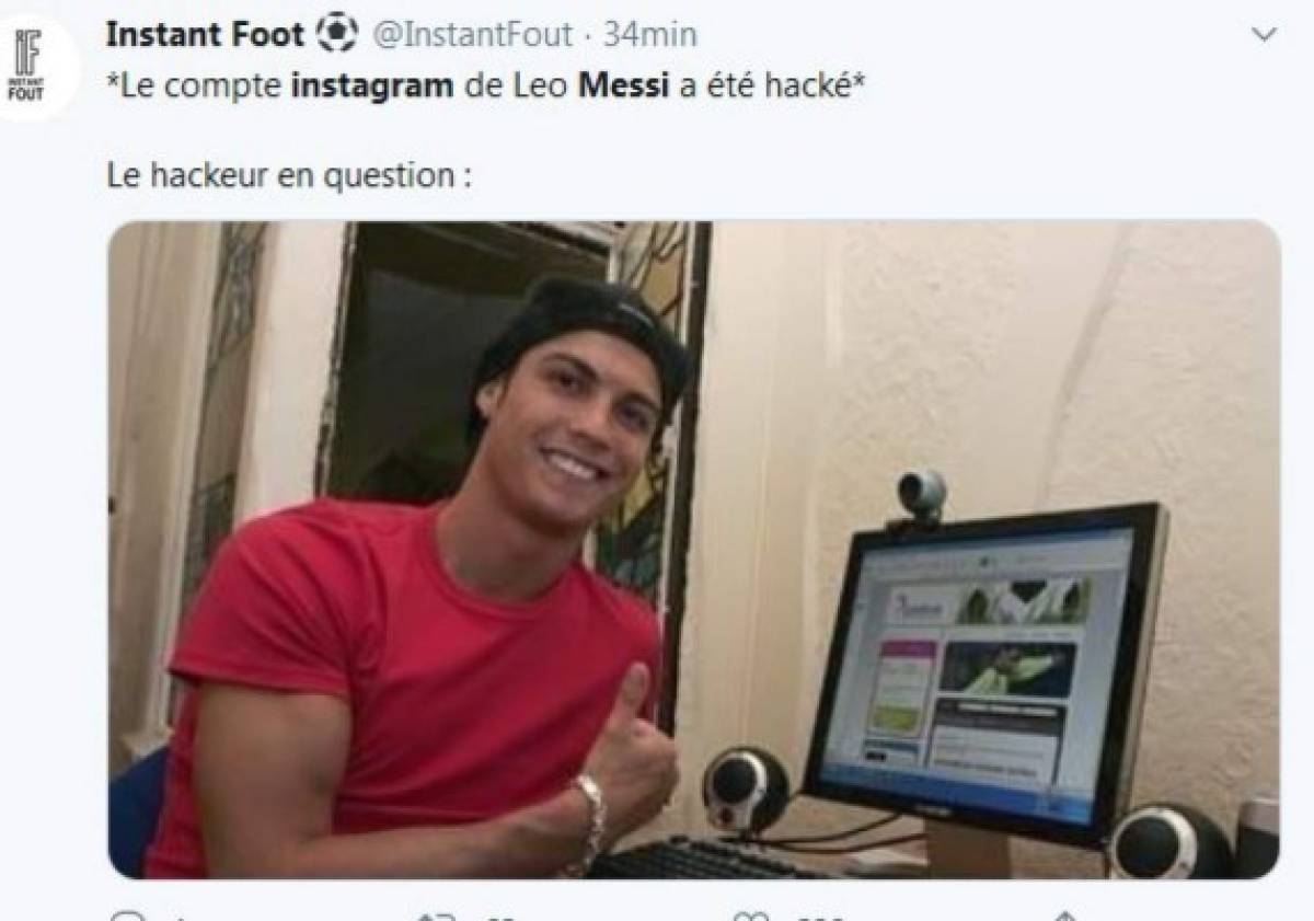 Messi, protagonista de los memes por su nuevo look y por la desaparición de su Instagram