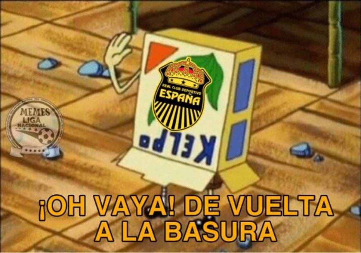Los memes hacen pedazos al Real España tras dejarse empatar ante Olimpia en el último minuto