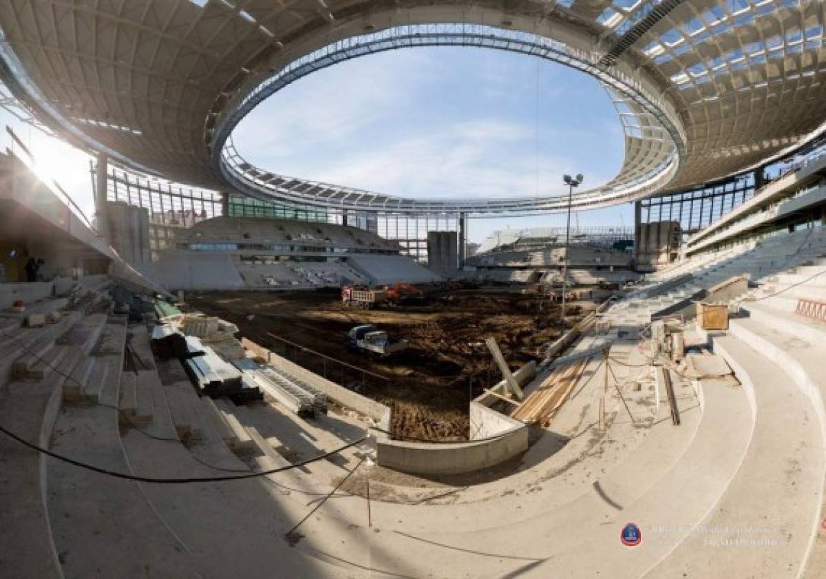 Ekaterimburg Arena, el estadio más raro del Mundial de Rusia 2018