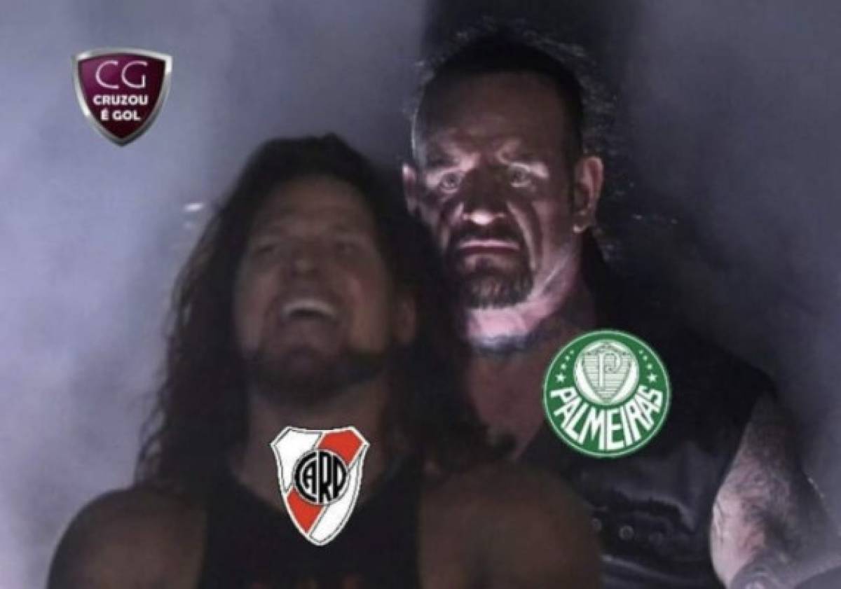 Los memes destrozan a River Plate tras la goleada recibida por el Palmeiras en la Libertadores