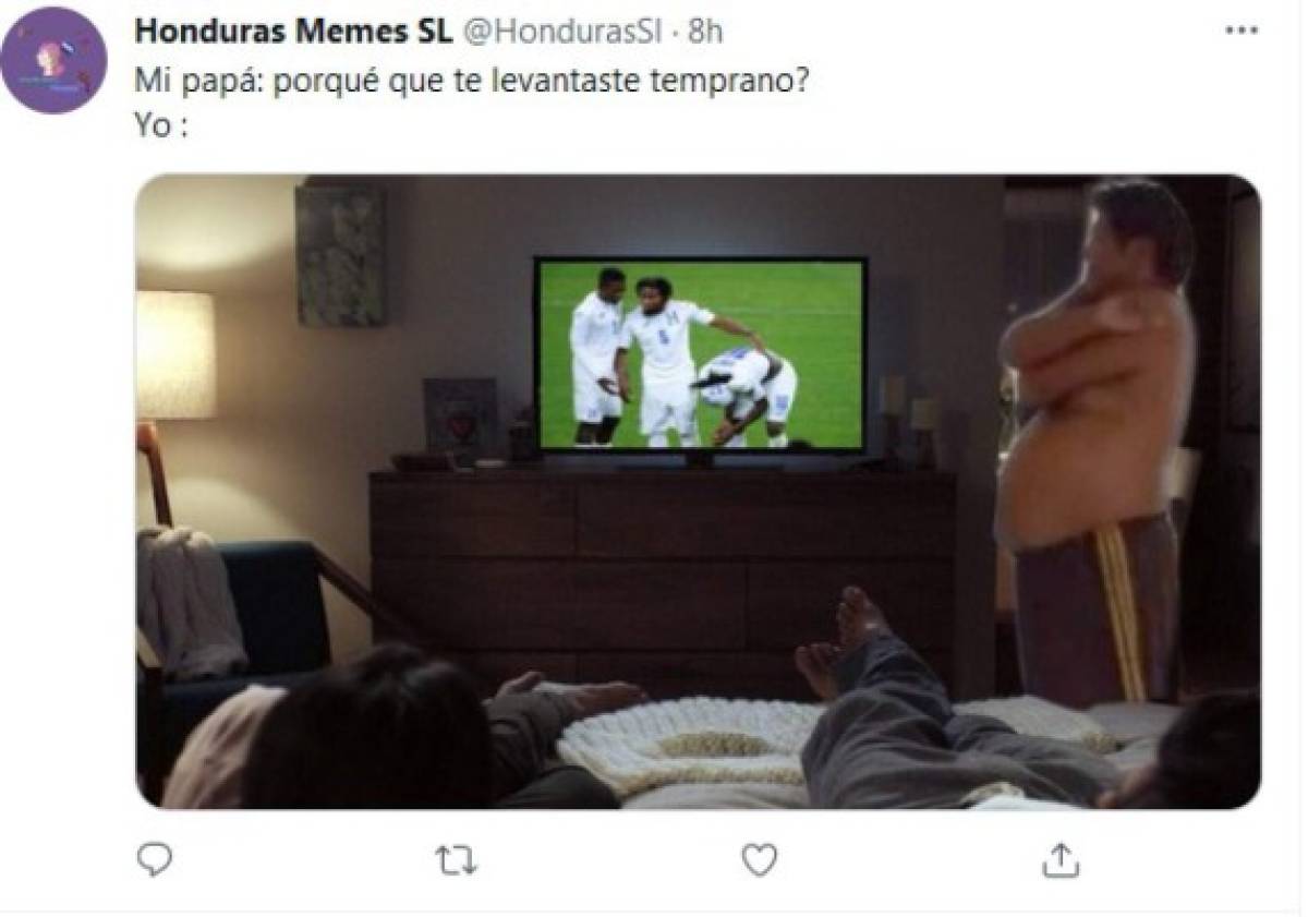 Los memes que dejó la derrota de la Selección sub-23 de Honduras ante Rumania en Tokio 2021