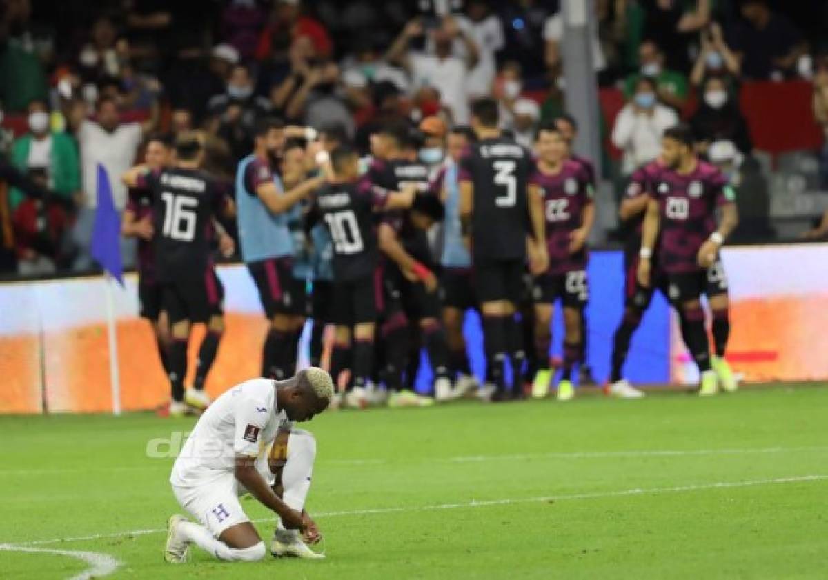 Fatídica noche: La frustración de los hondureños en el Azteca y el júbilo de los mexicanos tras goleada