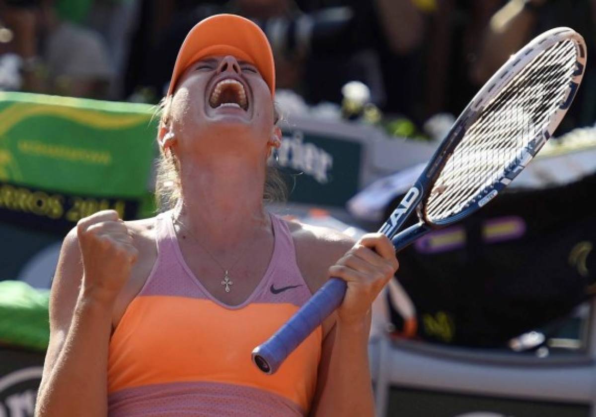Sharapova, campeona del Roland Garros 2014