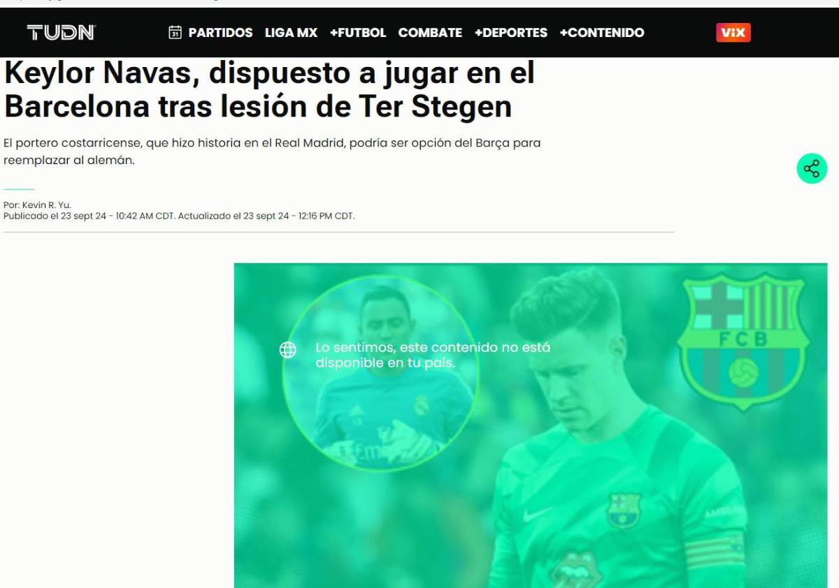 “Dispuesto a traicionar a Real Madrid” y “se deja querer”: Keylor Navas interesa al Barcelona y así reaccionó la prensa