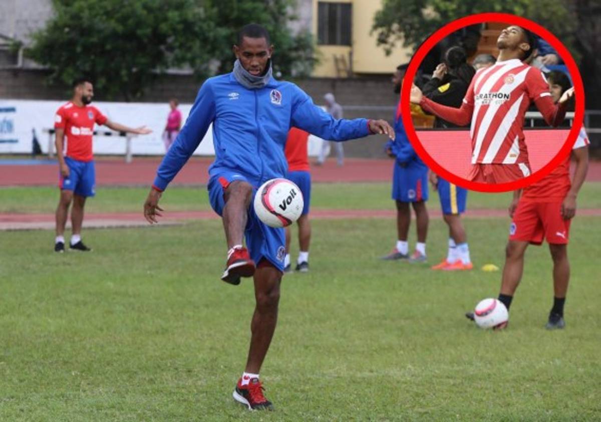 Jerry Bengtson felicitó al Choco Lozano por su gol al Real Madrid
