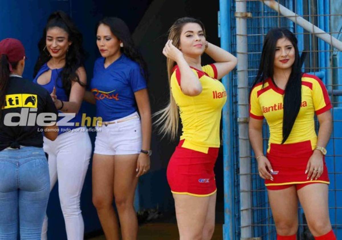 ¡Qué linduras! Las bellas chicas que engalanaron el clásico sampedrano
