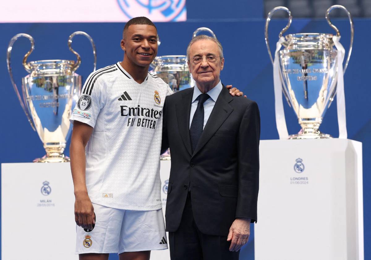 Mbappé imitó en todo a Cristiano Ronaldo, el regalo inesperado de Florentino y la ‘burla’ de Kylian a su madre