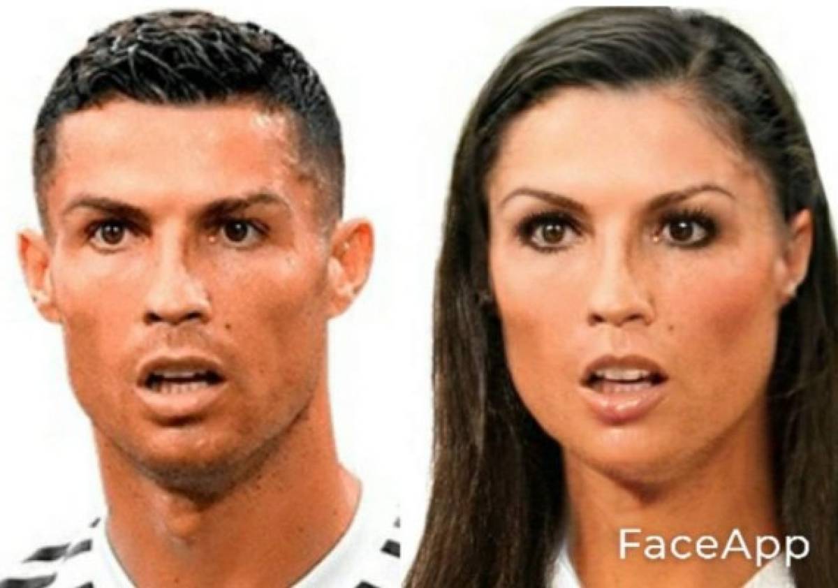 Así se verían los cracks del fútbol si fueran mujeres, Cristiano Ronaldo y Messi sorprenden