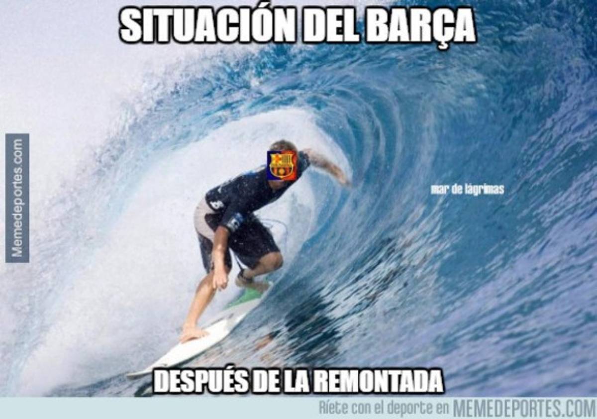 ¡Los memes que dejó la épica remontada del Barcelona ante PSG!