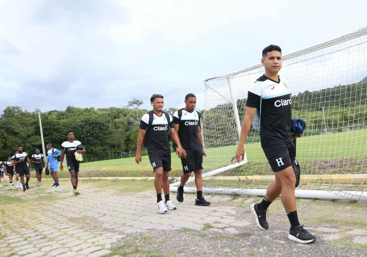 Legionario volvió a casa, la selfie de Rueda, centrados en Haití y Nicaragua en la eliminatoria: así se vivió el entreno de la Selección de Honduras