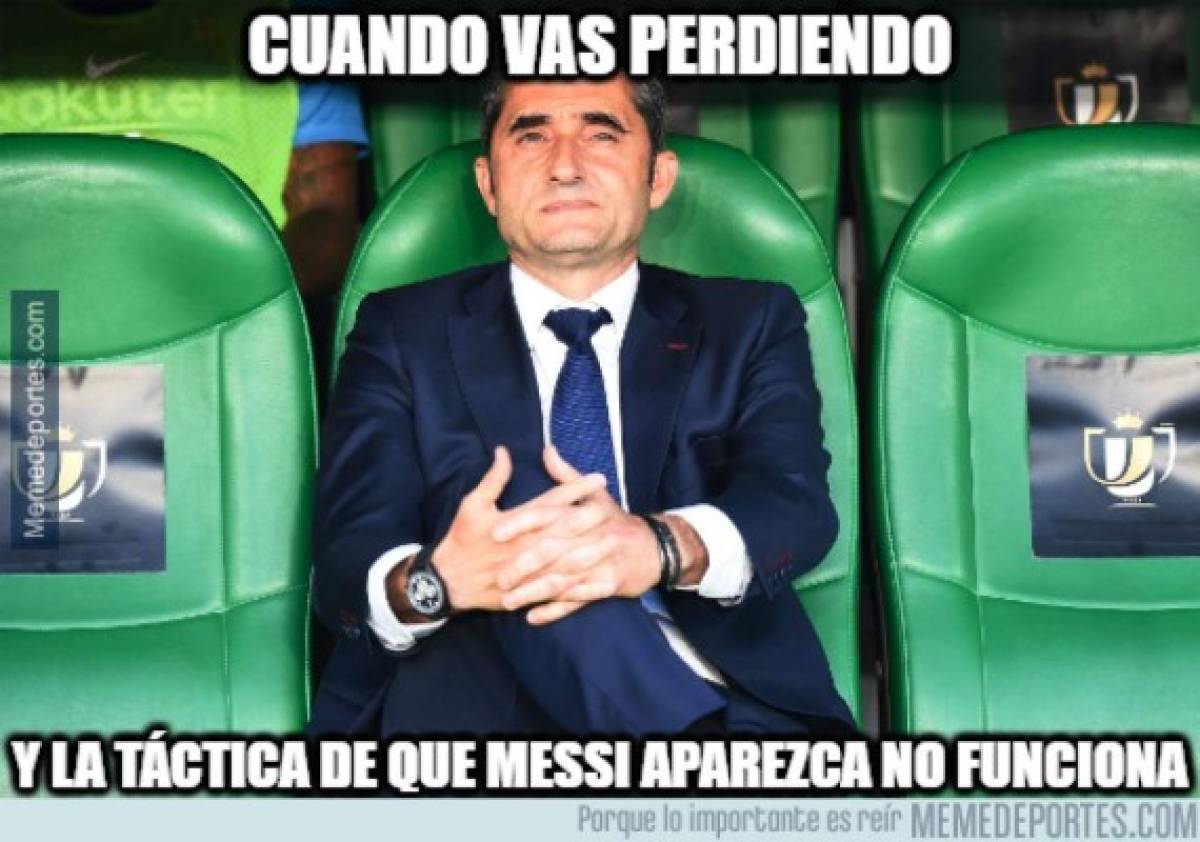 Memes: Revientan al Barcelona tras perder la Copa del Rey ante el Valencia