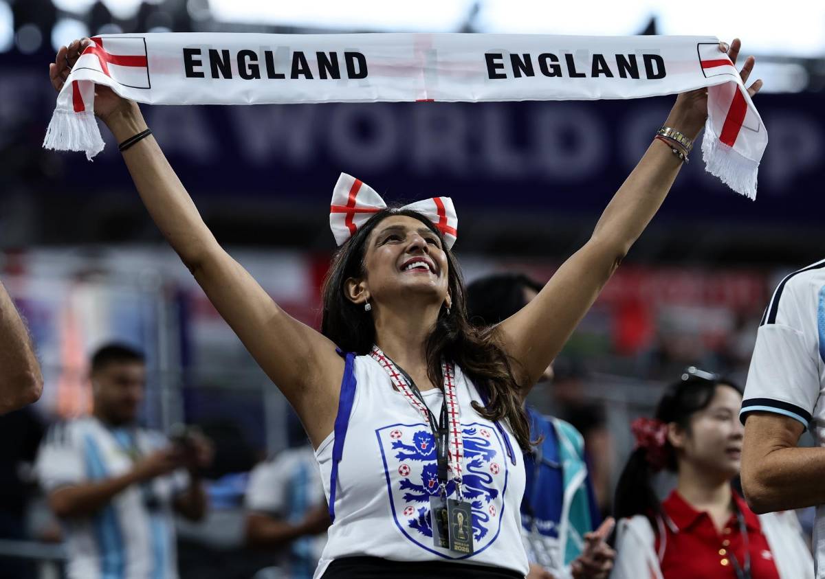 Inglaterra pone la belleza y Argentina el show: así se vive el ambiente en Atlanta