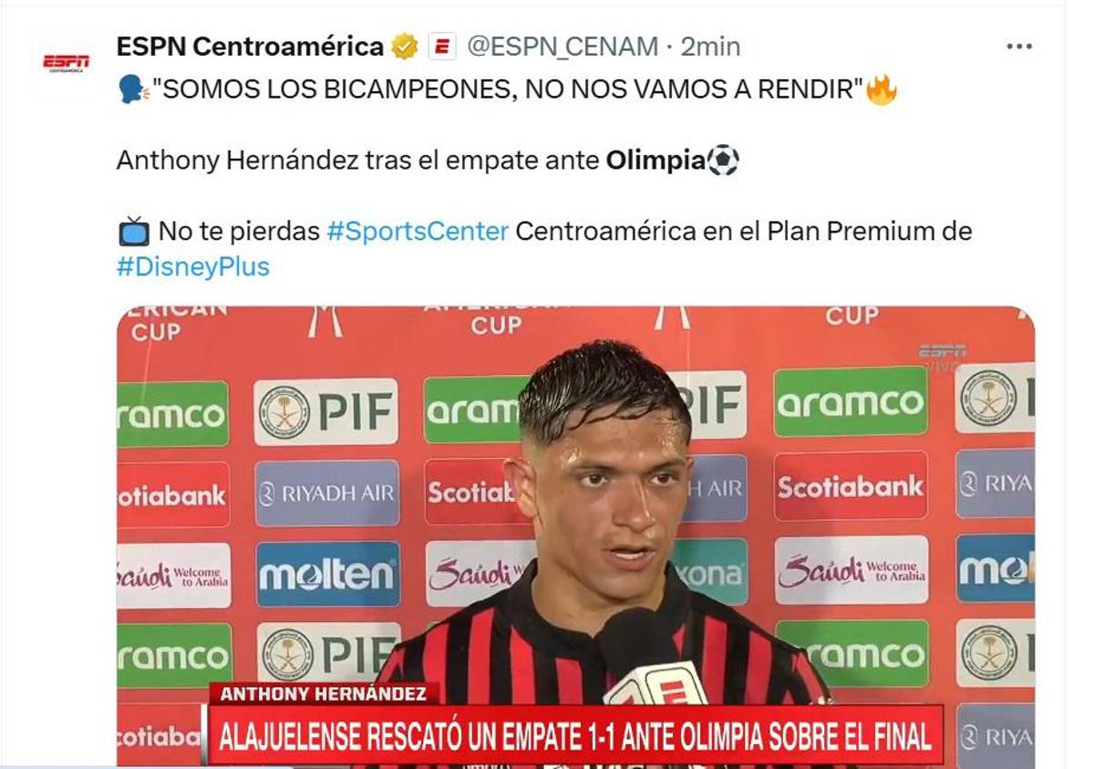Olimpia se lleva la ventaja, el Morera Soto es de entrenamiento para el León: la prensa catracha y tica opinó con el Alajuelense vs Olimpia