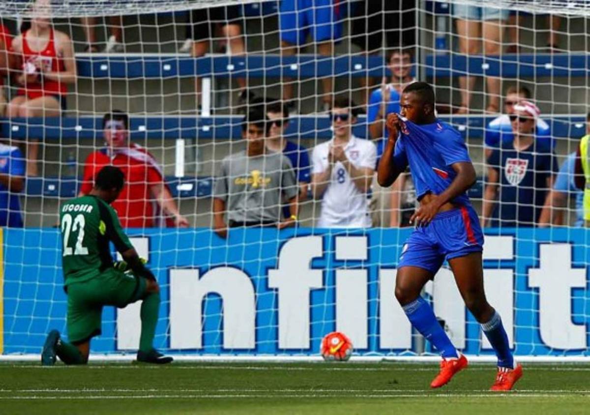 Imágenes de la derrota de Honduras ante Haití