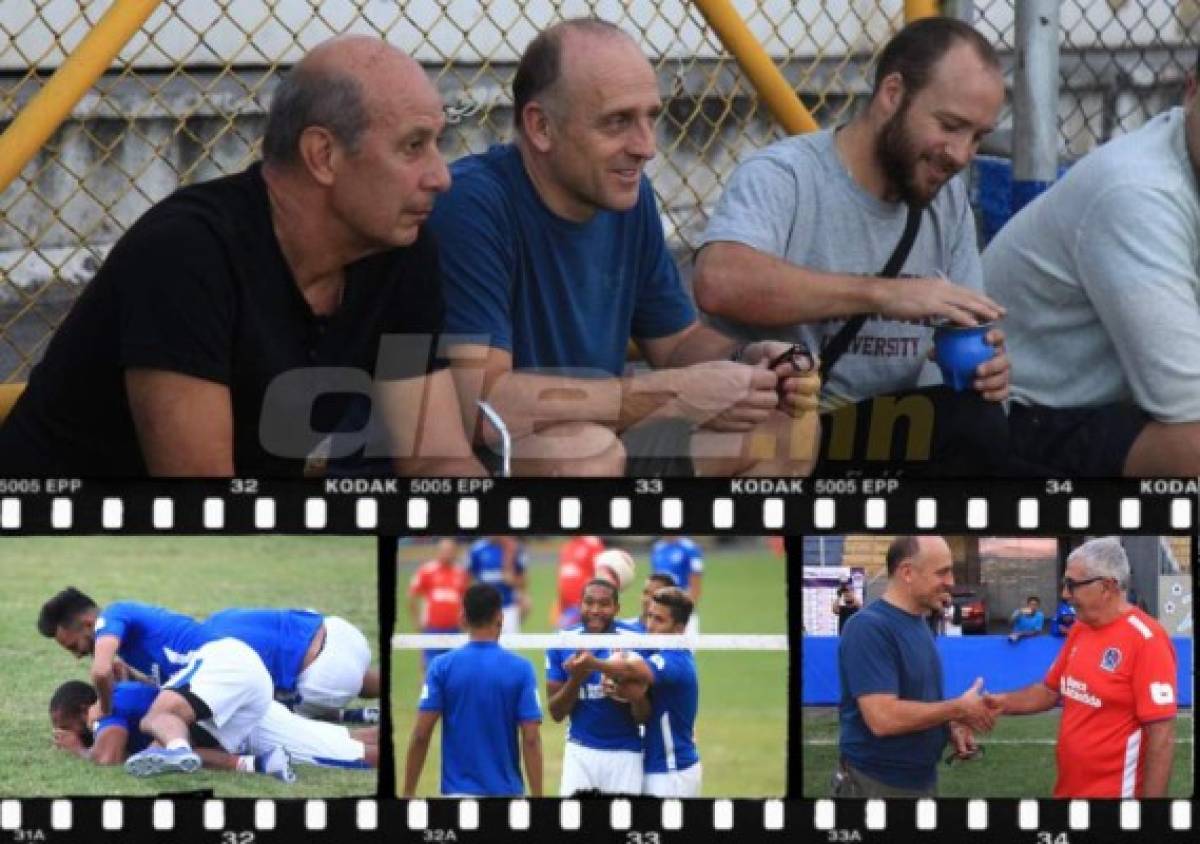 Los flashazos que dejó la visita sorpresa de Fabián Coito en el entreno de Olimpia