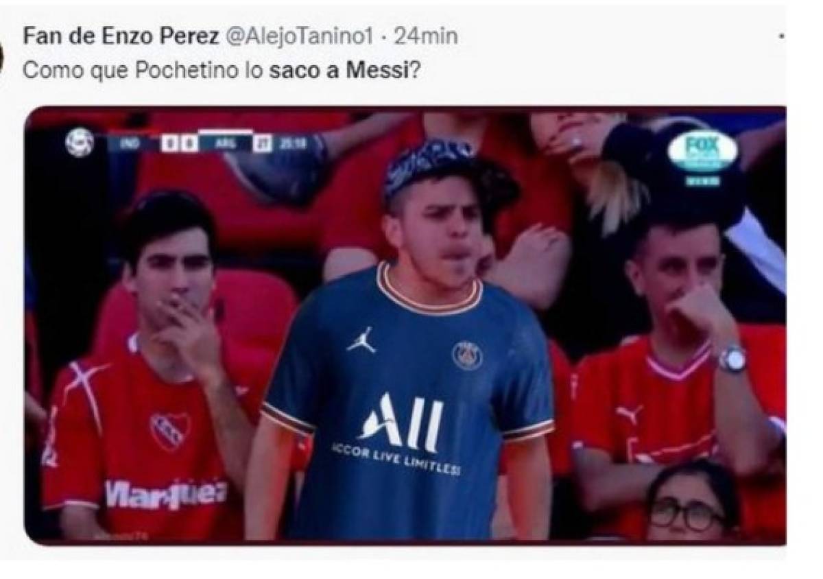 Pochettino armó la polémica en el PSG por sacar a Messi del partido y estallaron los memes