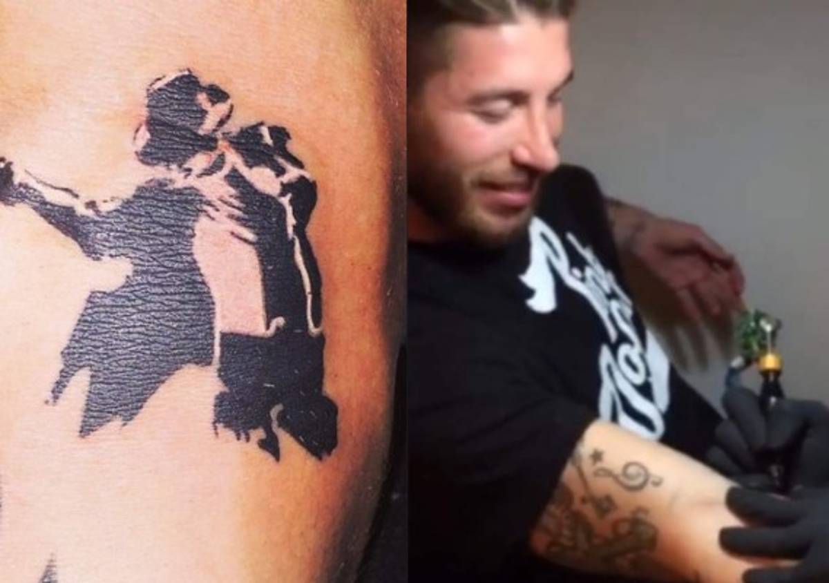 Los espectaculares tatuajes del capitán del Real Madrid, Sergio Ramos
