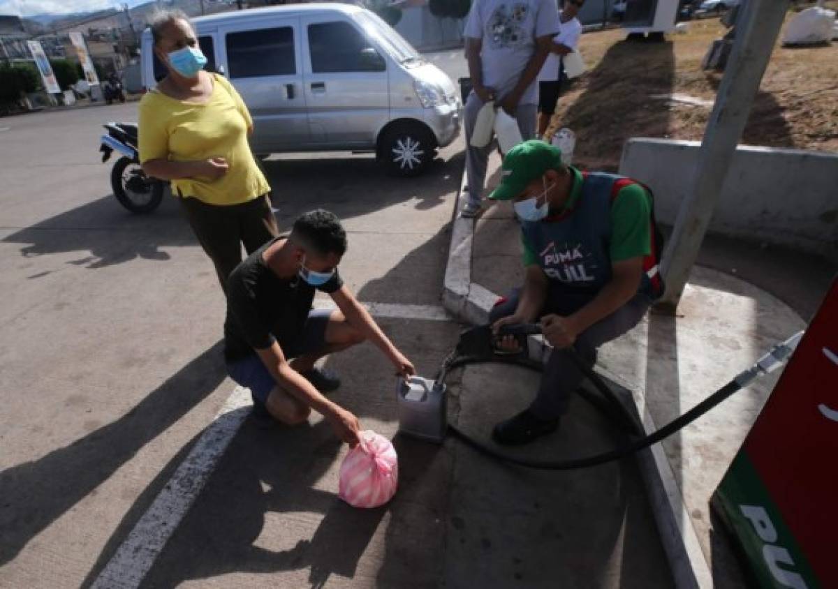 Curiosas fotos que está dejando el toque de queda por coronavirus en Honduras