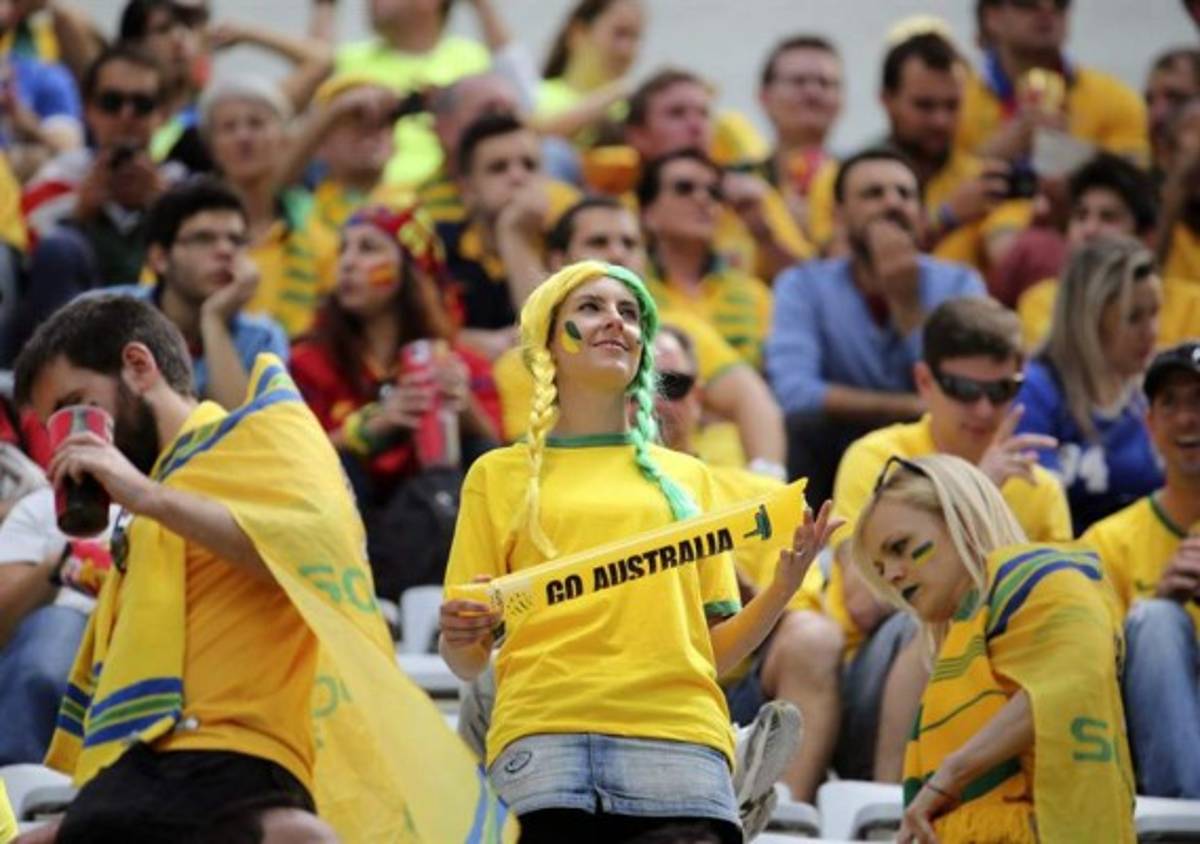 Las aficionadas de Australia más sexis que se han visto en los estadios
