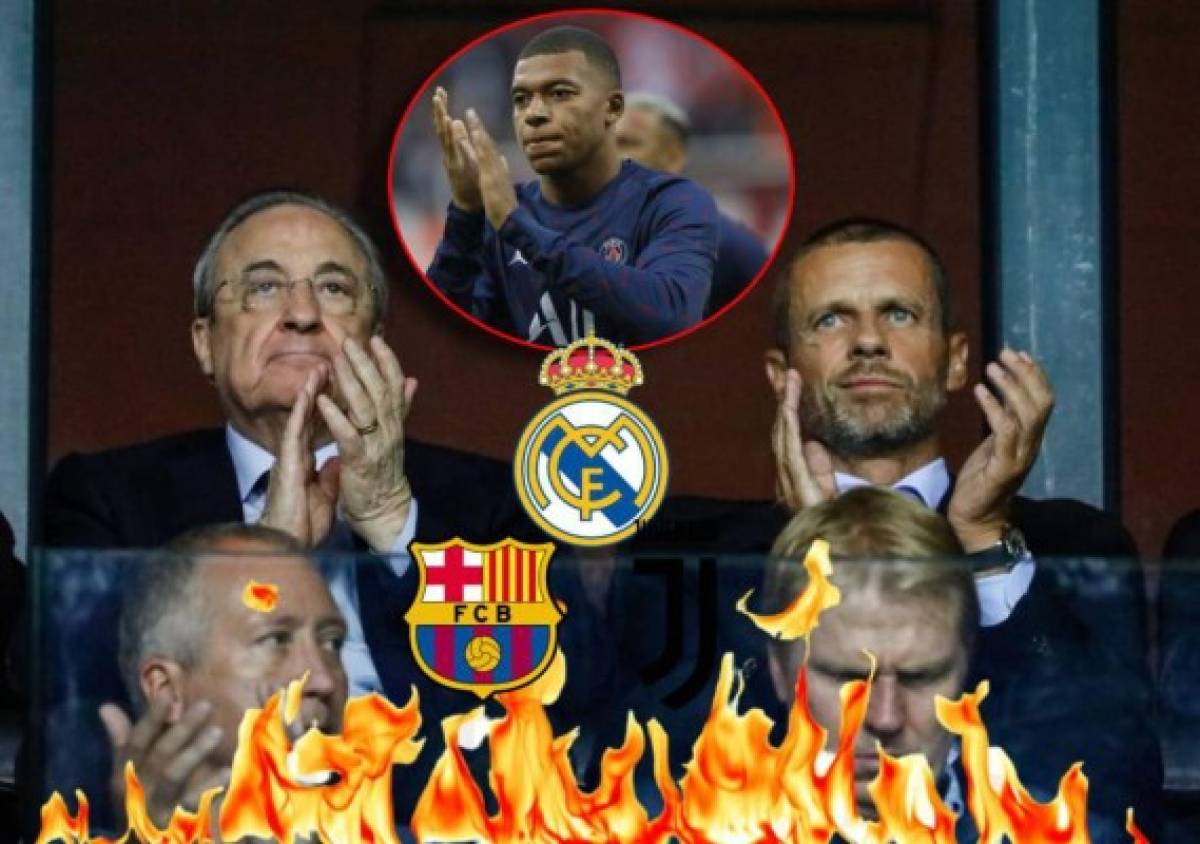 UEFA ataca al Real Madrid: 'Florentino se lamenta y luego intenta fichar a Mbappé por 180 millones'