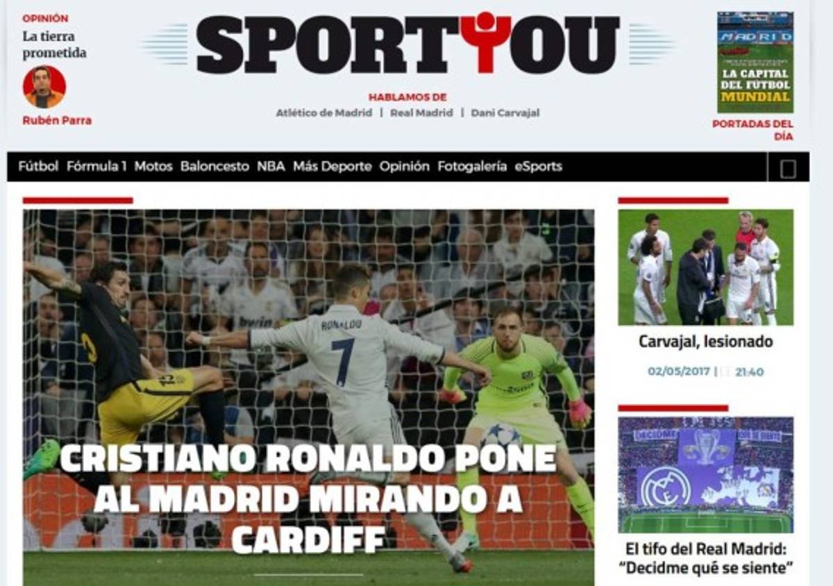 Lo que dice la prensa internacional sobre el gane del Real Madrid: 'Atleti, yo soy tu padre'