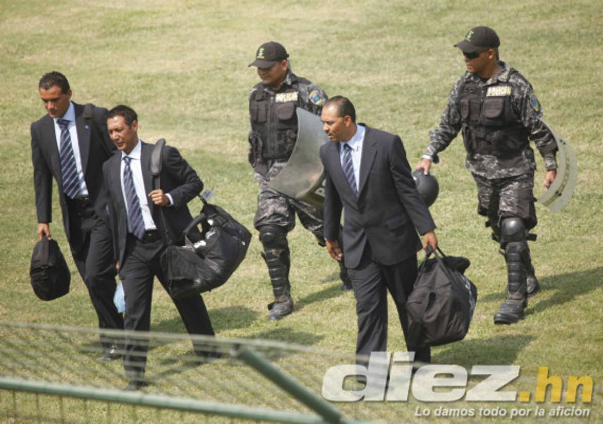 Ambiente en la última jornada de la liga Nacional de Honduras