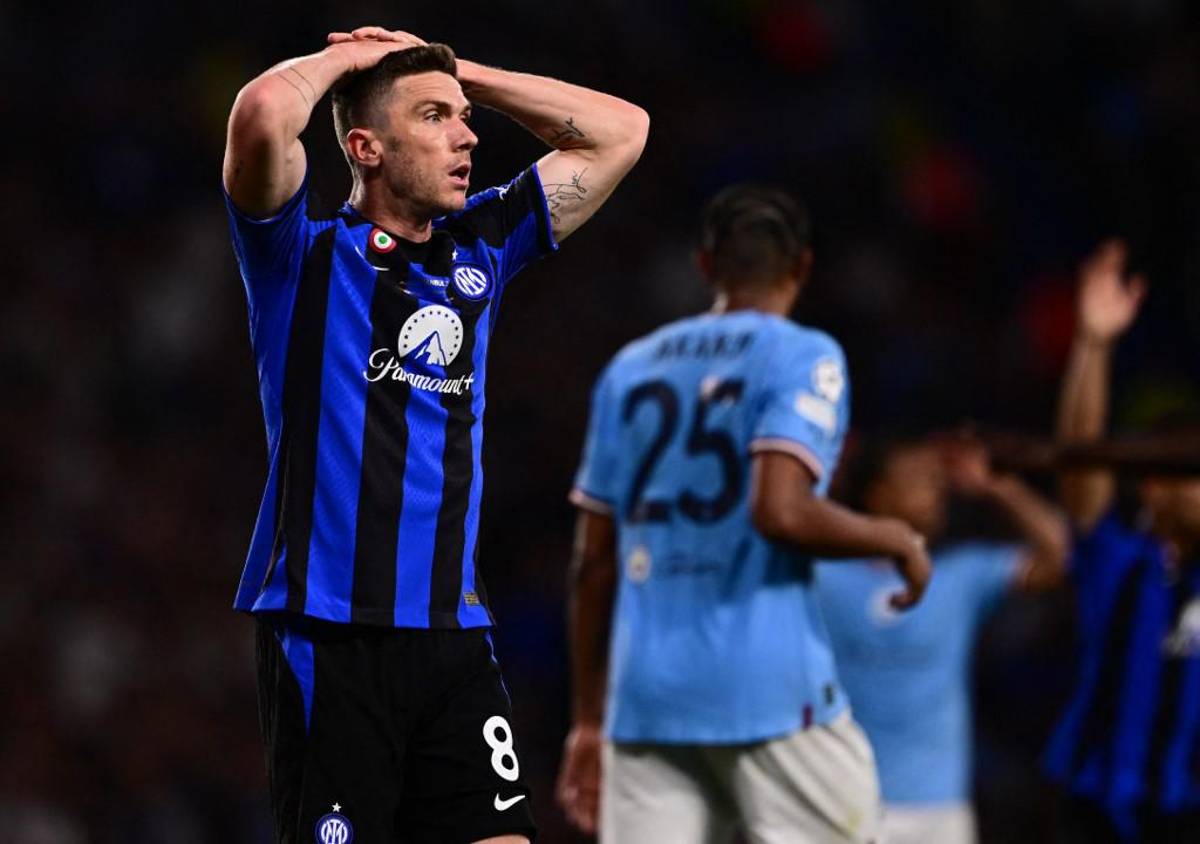 Manchester City campeón: El tremendo abrazo de Haaland y Pep; Lukaku junto a Lautaro destrozados tras perder la Champions