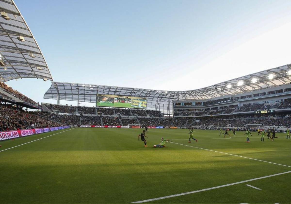 Así luce el BMO Stadium, complejo donde juega como local el LAFC de la MLS.