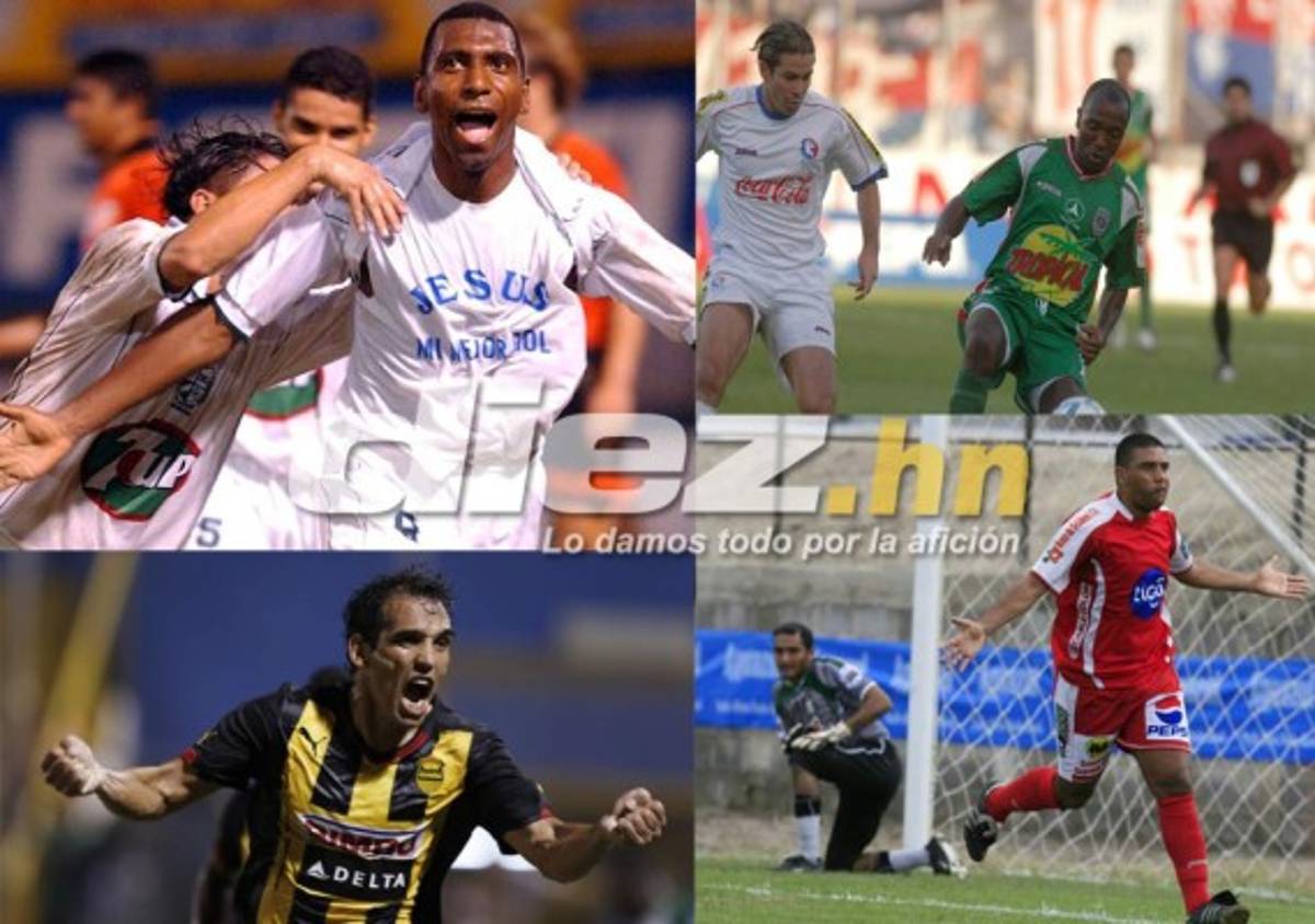 Los 11 más grandes 'matadores' extranjeros que dejaron y siguen dejando huella en Honduras