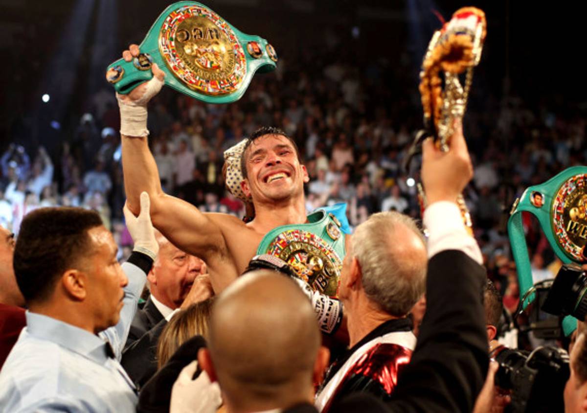 Las mejores imágenes de la pelea Chávez JR. vs Maravilla Martínez.