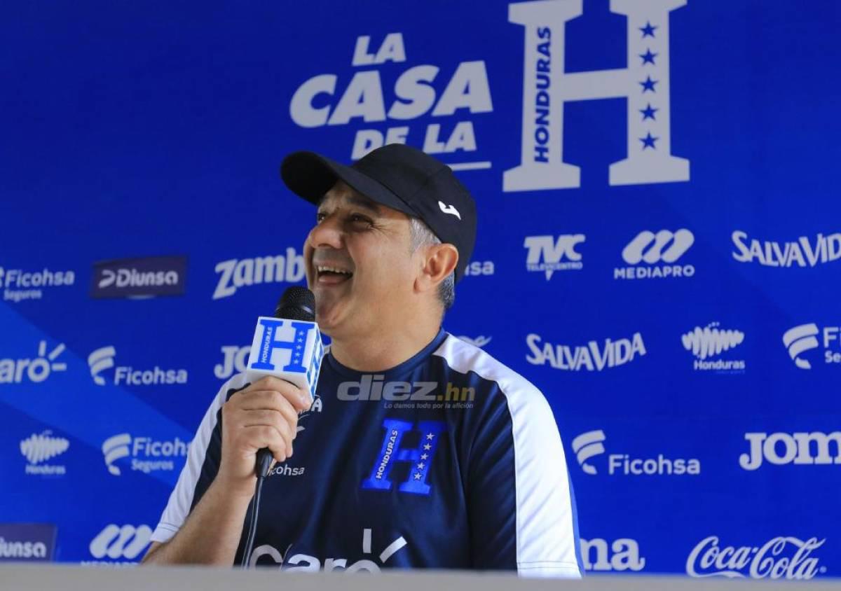 Diego Vázquez es el técnico actual de la Selección de Honduras.