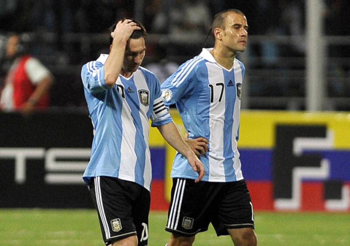 Las mejores imágenes de la eliminatoria Sudamericana.