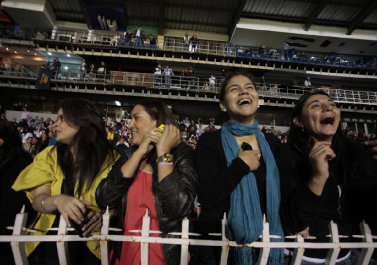 Imágenes de David Beckham en el Nacional.