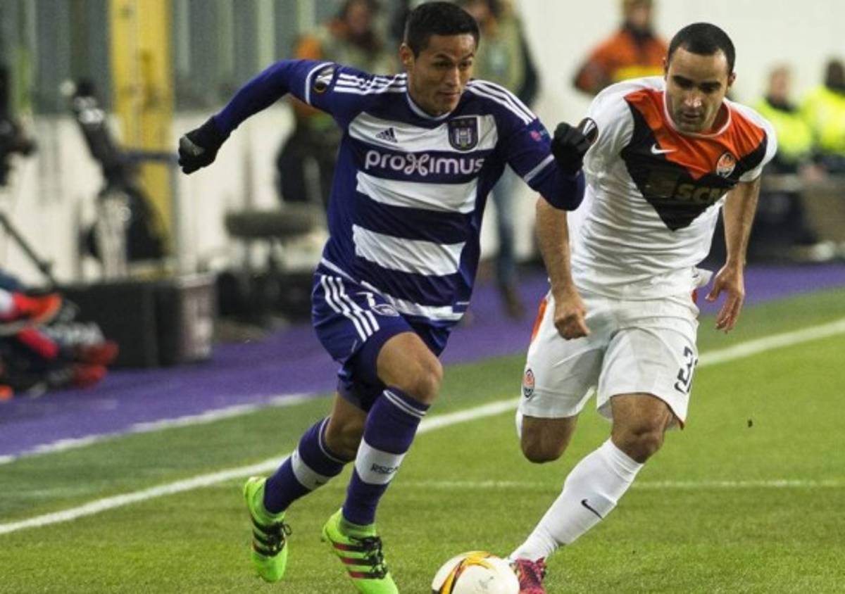 Anderlecht confirma que Andy Najar regresa a la acción en diciembre