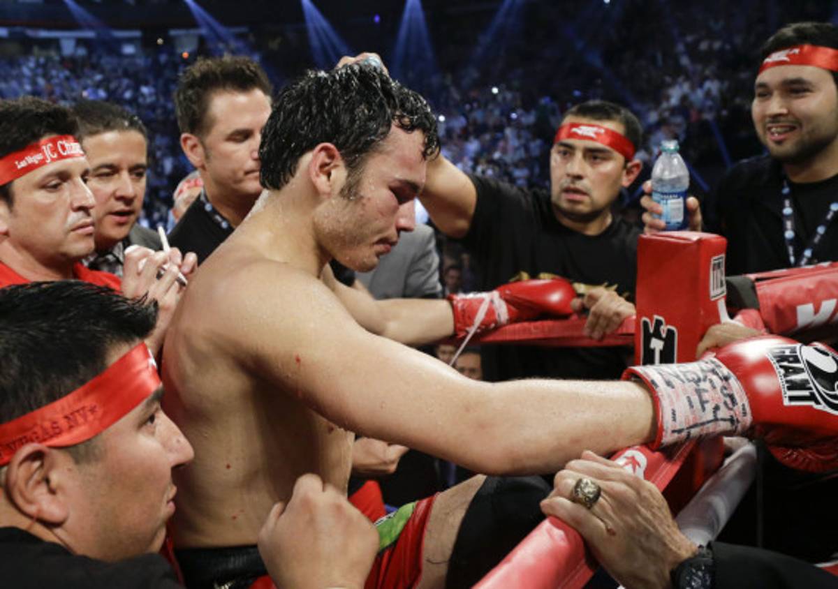 Las mejores imágenes de la pelea Chávez JR. vs Maravilla Martínez.