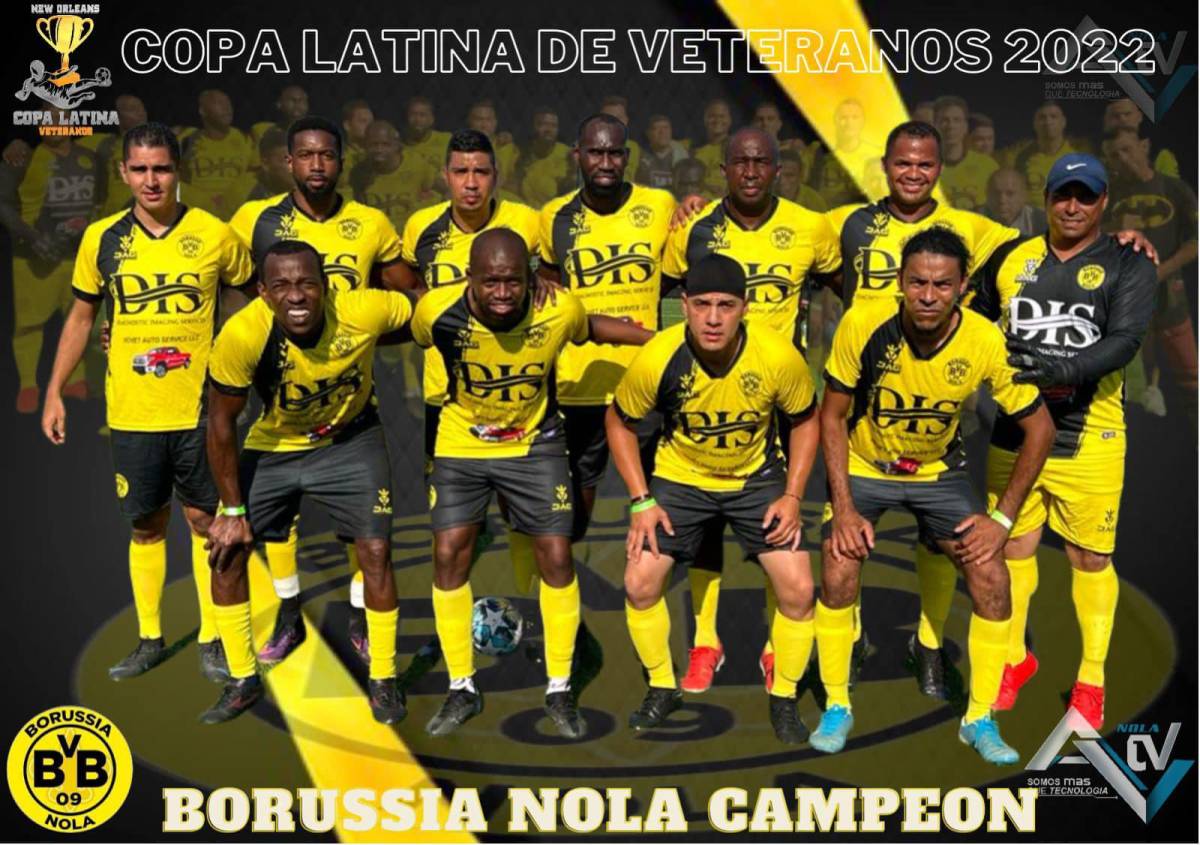 Borussia NOLA se volvió a coronar en la Copa Latina de Veteranos pero sudaron para vencer al Marathón de Tampa