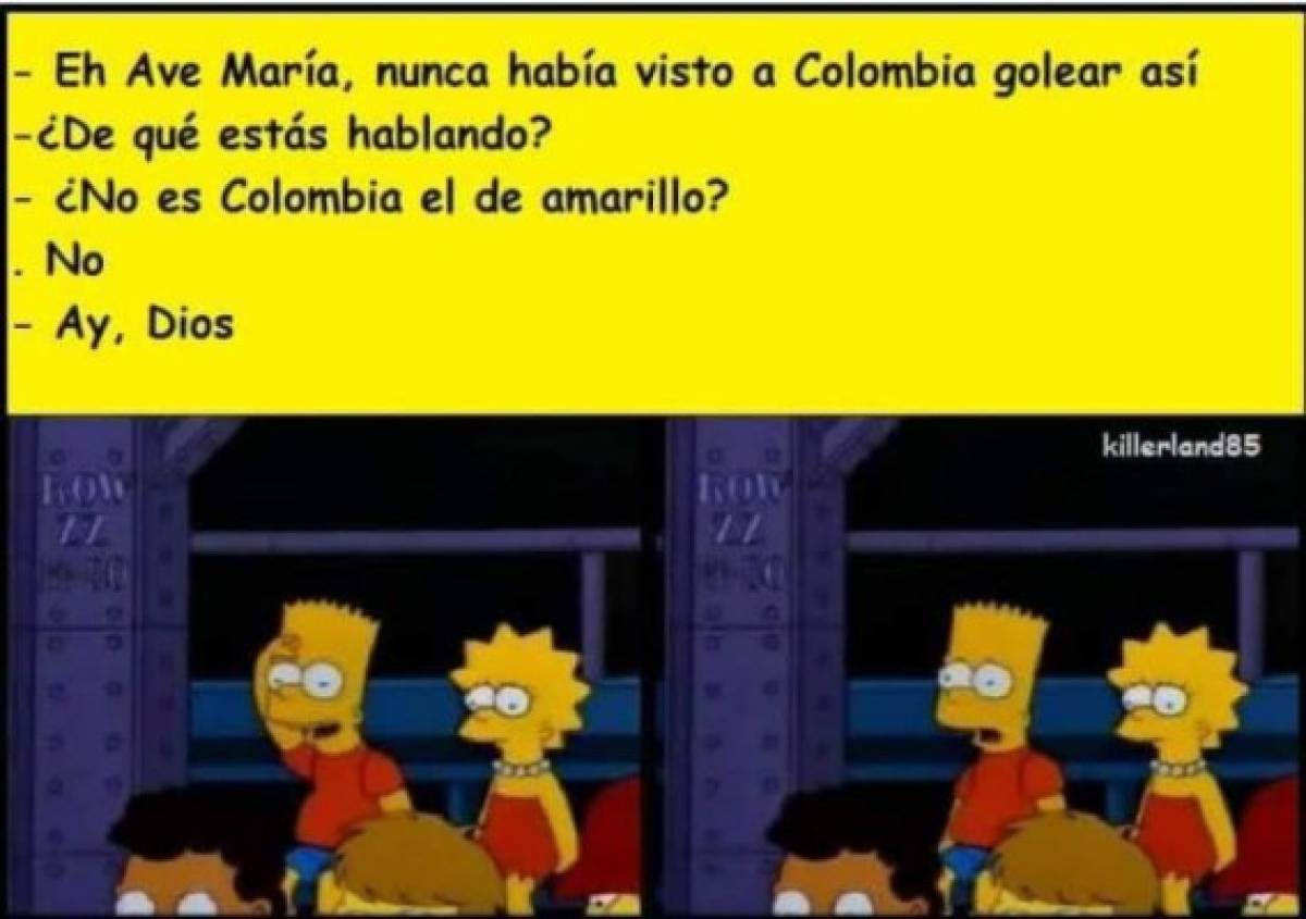 Los memes no perdonan a la Colombia de James Rodríguez tras la paliza de Ecuador