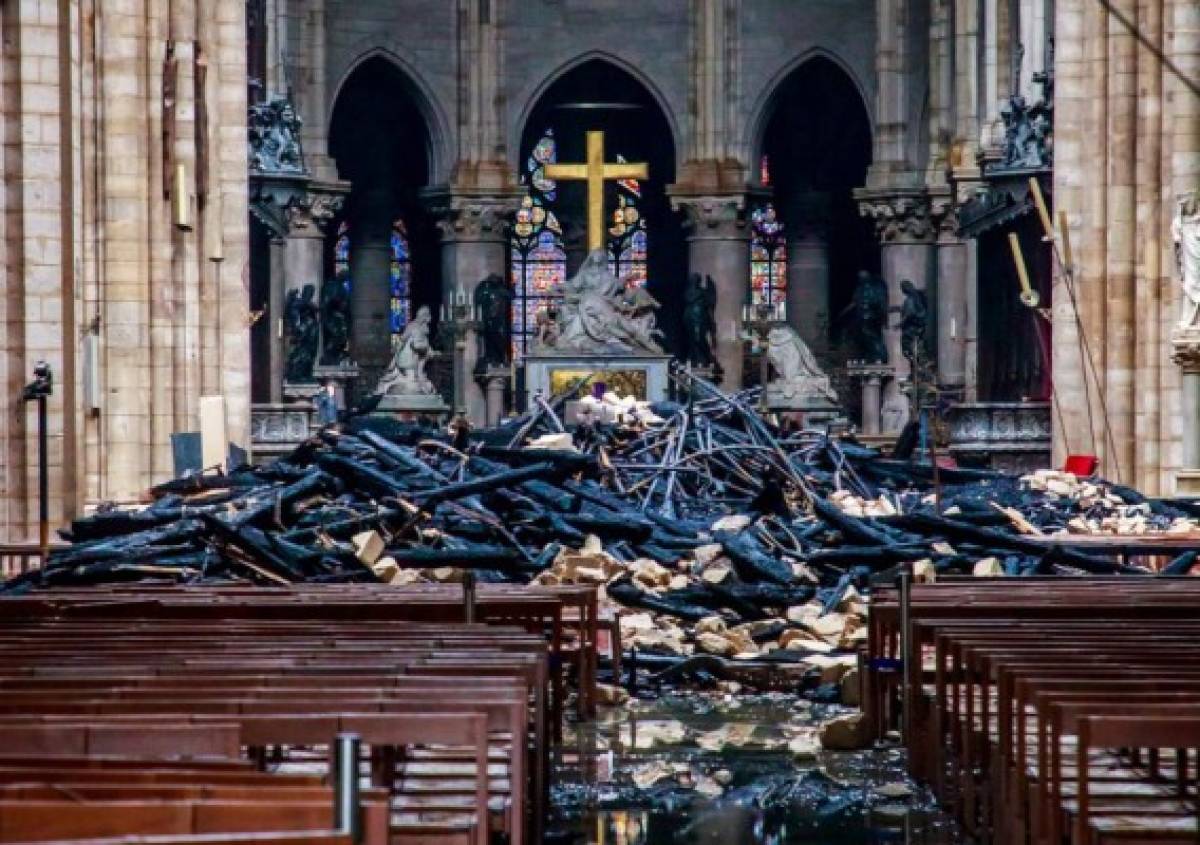 En fotos: Así quedó Notre Dam tras el voraz incendio