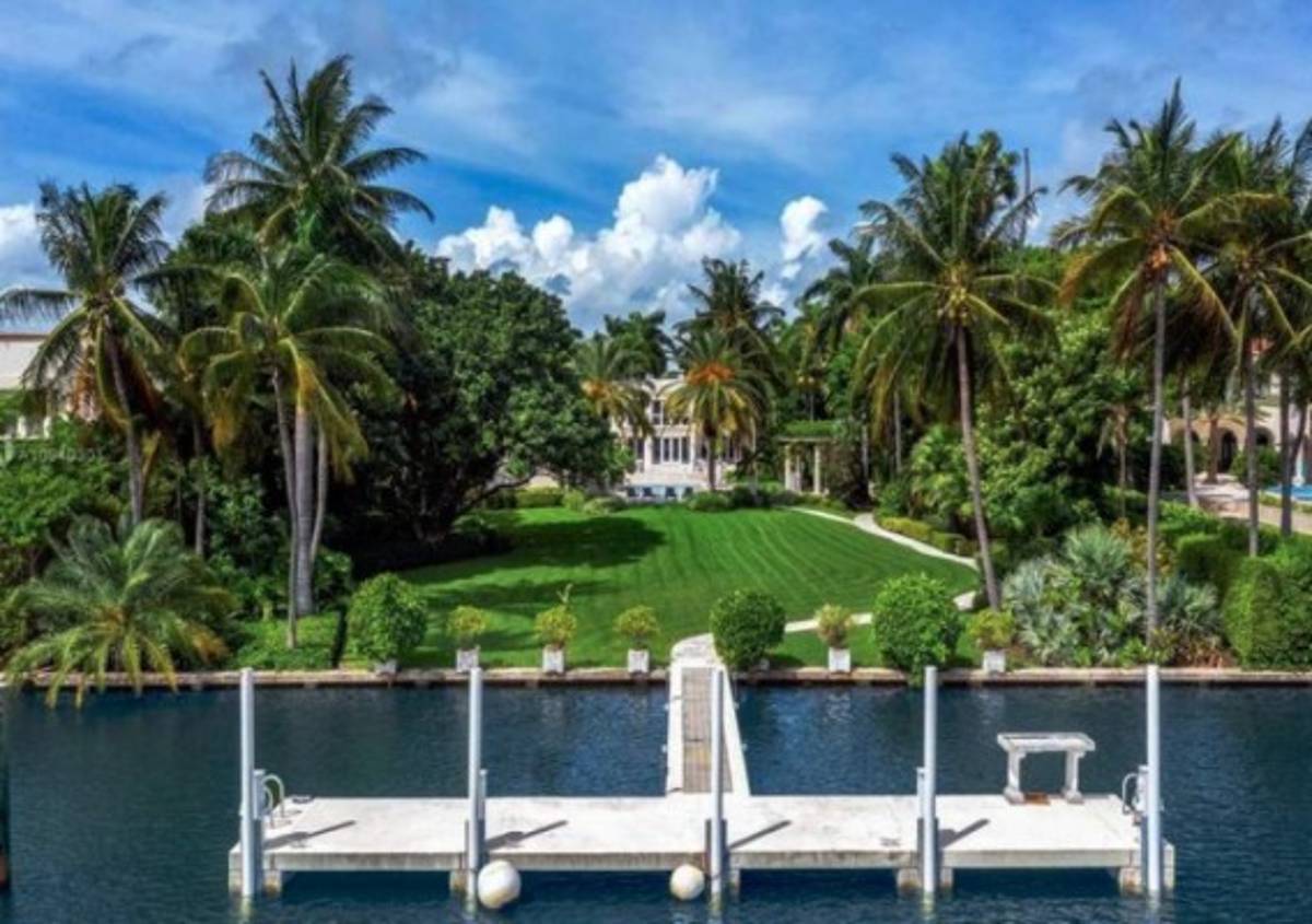 La millonada que pide: Así es la lujosa mansión que puso a la venta en Miami Don Francisco