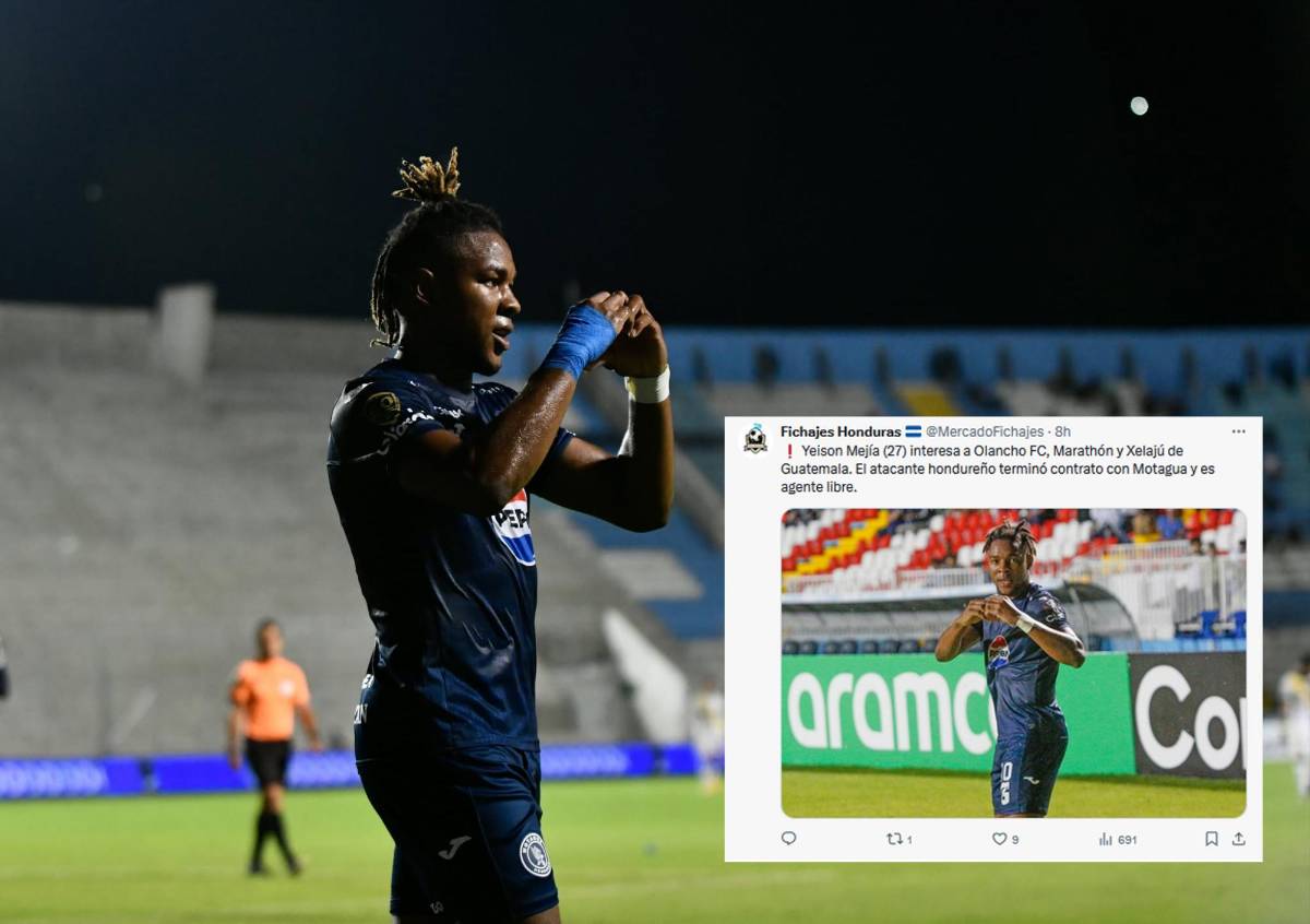 EL MERCADO: Motagua con dos fichajes más, barrida en Olancho FC y DT europeo suena en Marathón; se viene otro legionario