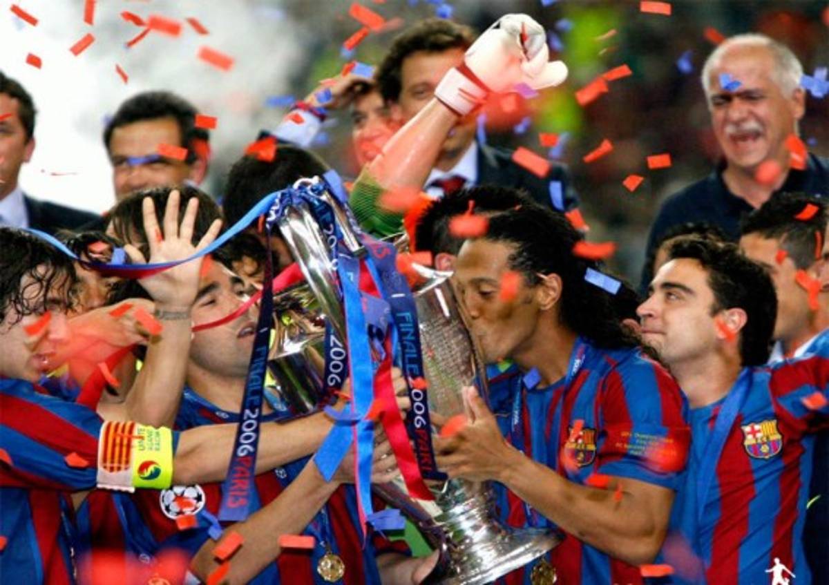 La trayectoria de Ronaldinho en imágenes