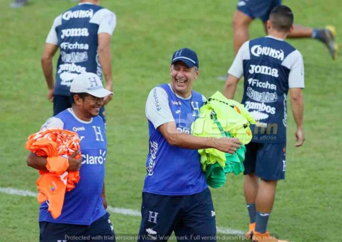 FOTOS: Los detalles más íntimos de la práctica en la Selección de Honduras