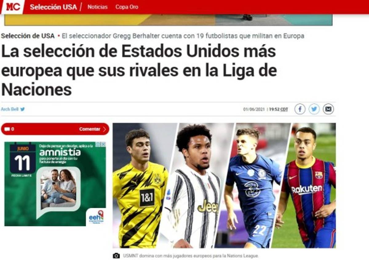 'Elis, la amenaza': Lo que dicen los medios internacionales sobre el Estados Unidos-Honduras