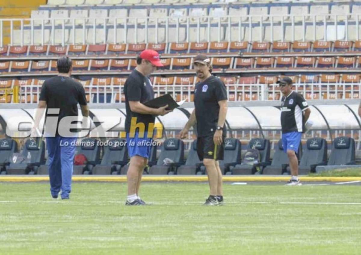 FOTOS: El método de trabajo de Pedro Troglio en su primer entreno con el Olimpia