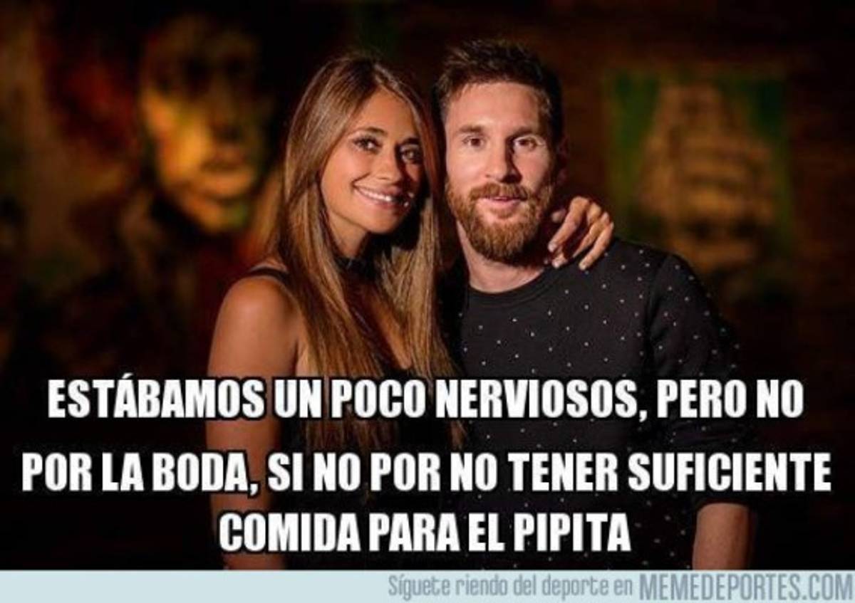 Los memes del fin de semana se mofan en CR7, Barcelona y la boda de Messi